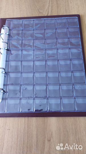 Листы для монет на 12, 24, 35, 48, 70, 88 ячеек