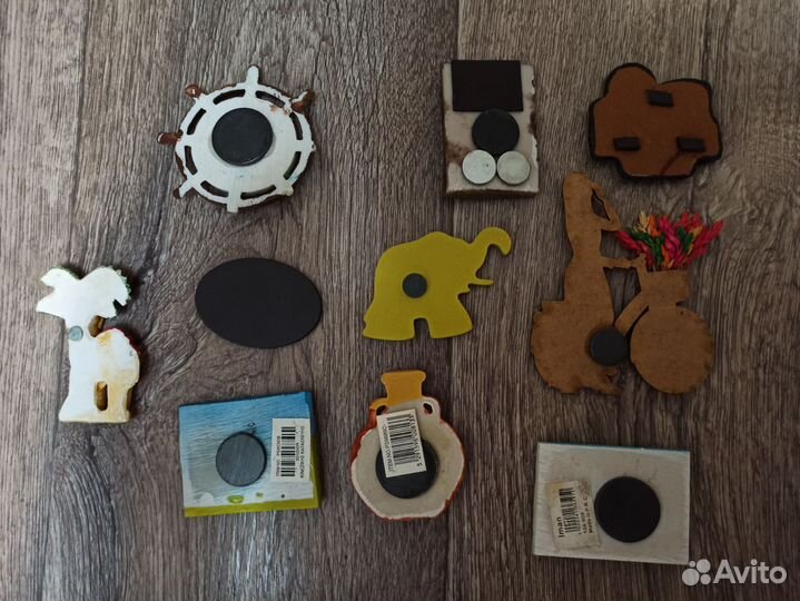 Магниты географические на холодильник