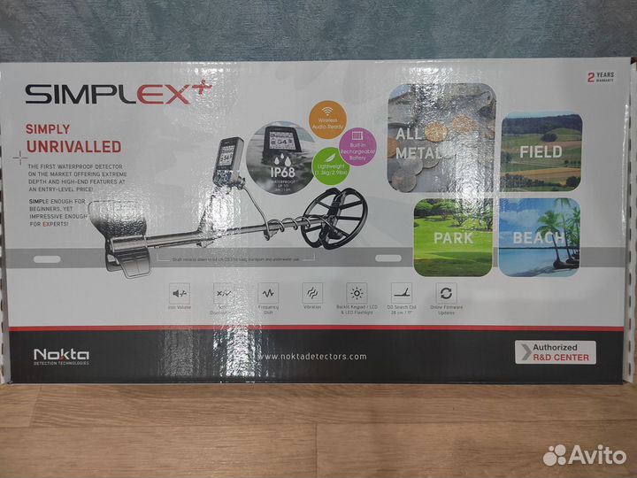 Металлоискатель nokta Simplex plus