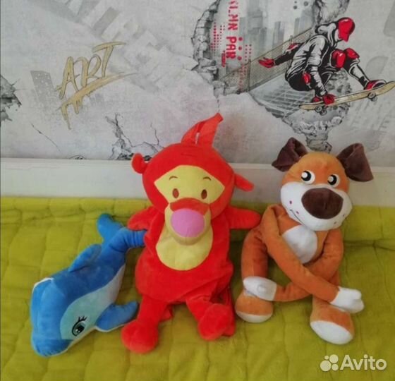 Игрушки мягкие