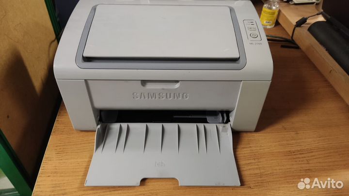 Принтер лазерный Samsung ML-2160 с малым пробегом