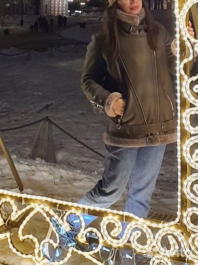 Дубленка 48 снежная королева