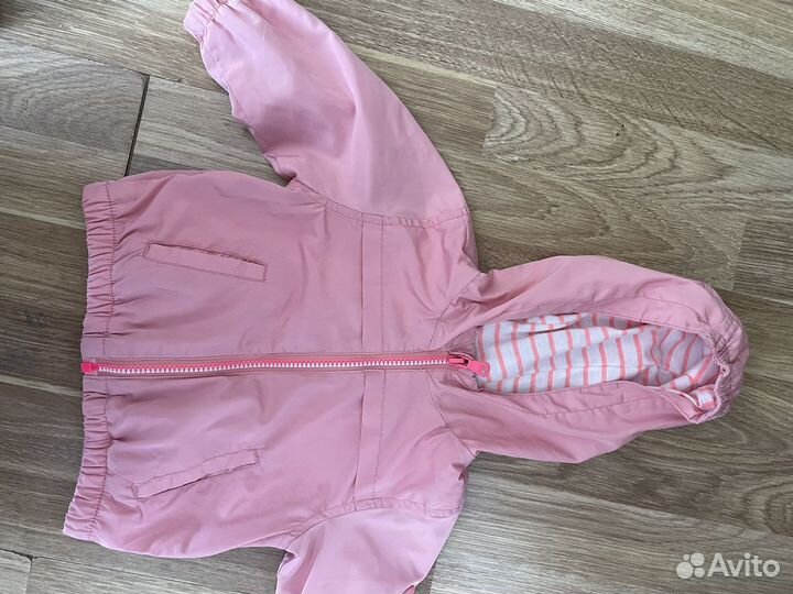 Куртка ветровка детская на девочку Zara baby разме