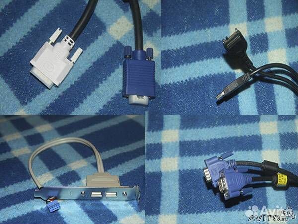 Комплектующие, провода для пк, аудиотехники