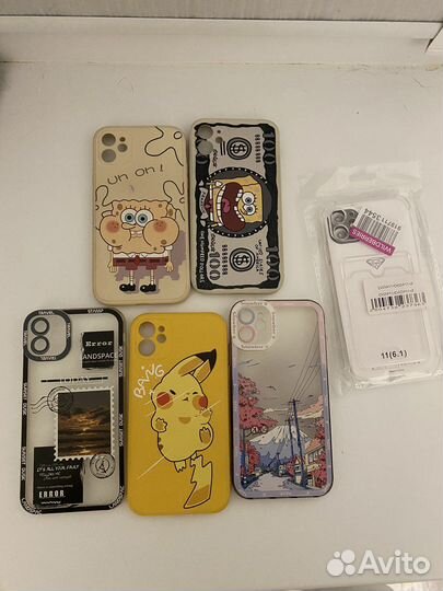 Продаю 5 чехлов на 11 iPhone состояние отличное