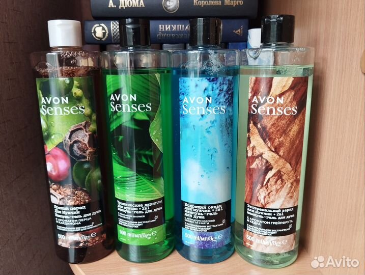 Гели для душа, пена для ванны Эйвон