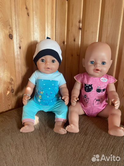 Baby born мальчик и девочка оригинал