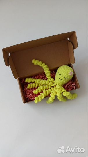 Осьминог игрушка антистресс