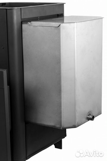 Печь Для Бани Мини удлиненная топка Варвара