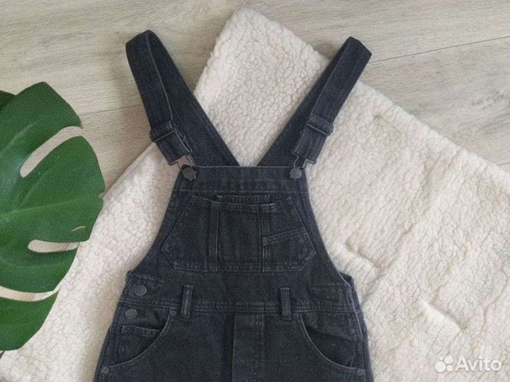 Джинсовый комбинезон женский Monki 40 42 y2k