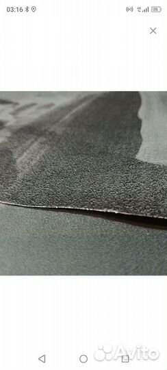 Самоклеящаяся алькантара черная