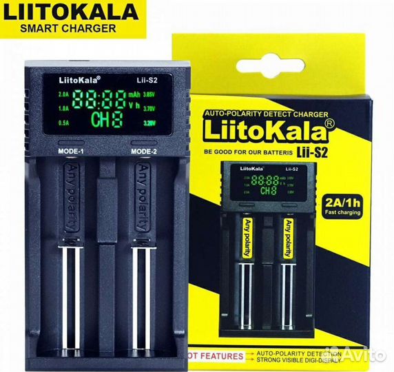 Зарядное устройство LiitoKala Lii-S2 новое