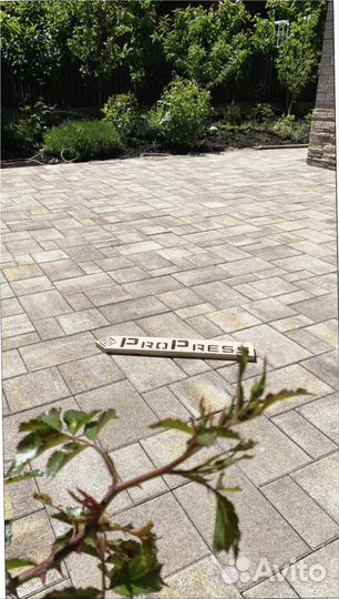 Тротуарная плитка Пропресс заказ от 120 м2