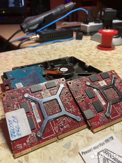 Видеокарта MXM HD7600M 2GB