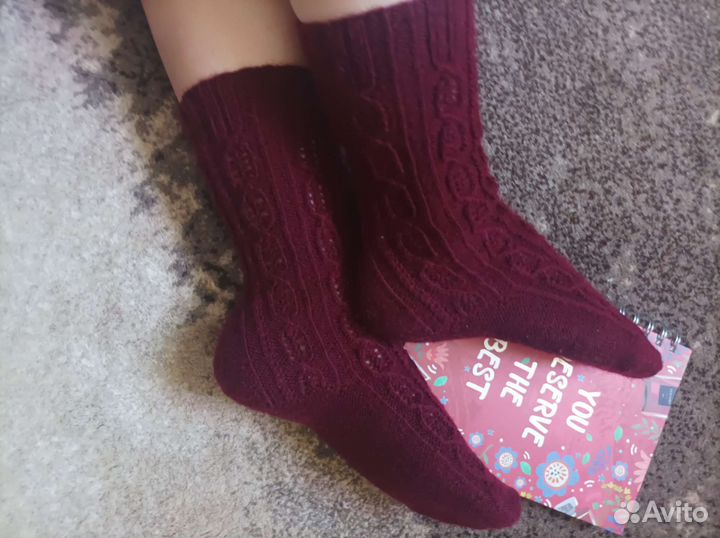 Шерстяные носки