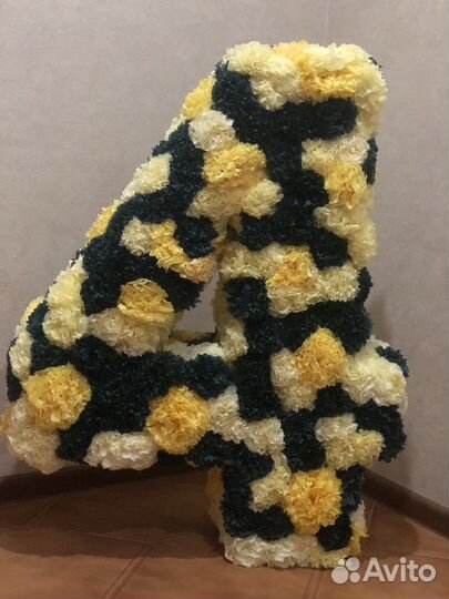 Цифра 4 на день рождения