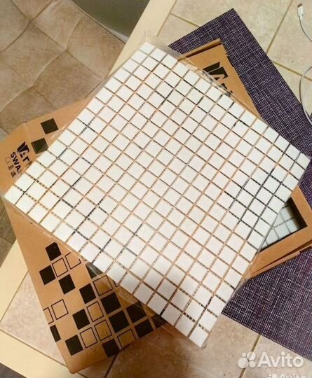 Плитка мозаика остатки