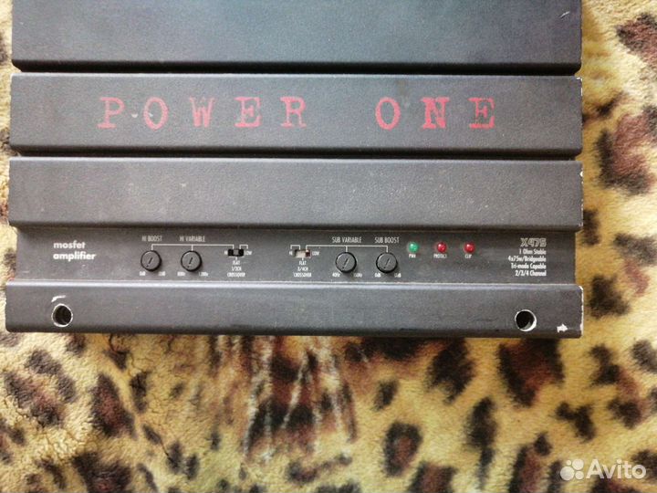 Усилитель Crunch X475 Power One