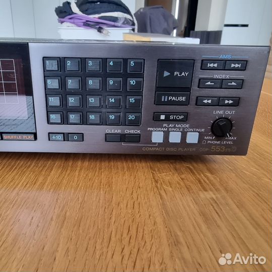 Cd проигрыватель sony cdp 553esd