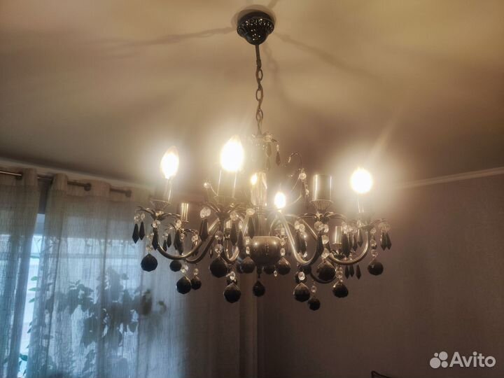 Люстра потолочная бу