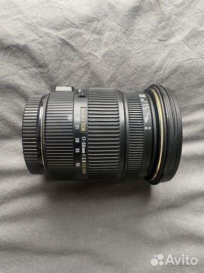 Объектив Sigma AF 17-50mm f/2.8 EX DC OS Canon