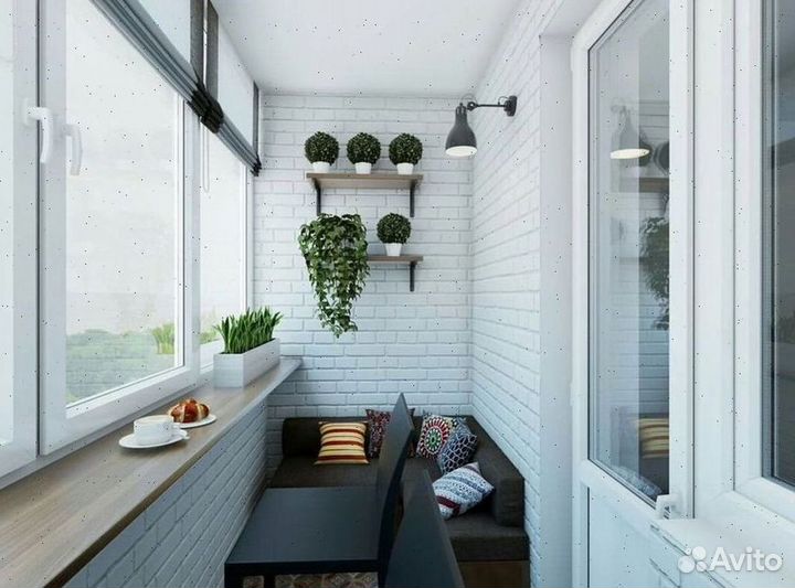 Лоджия 6м под ключ