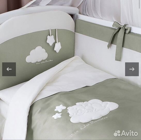 Бортики в детскую кроватку