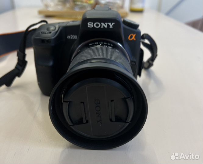 Фотоаппарат sony alpha dslr-a200