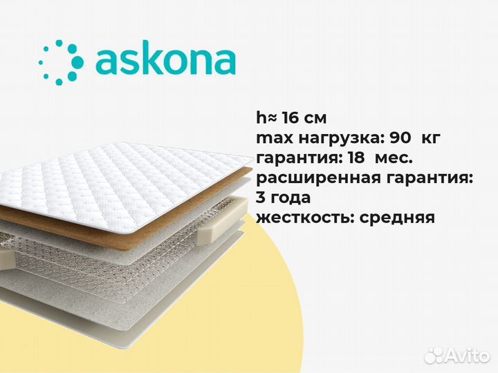 Матрас askona