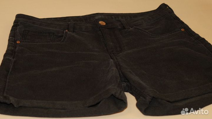 Шорты джинсовые черные hm