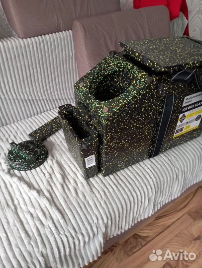 Зимний рыболовный ящик + дополнительный контейер