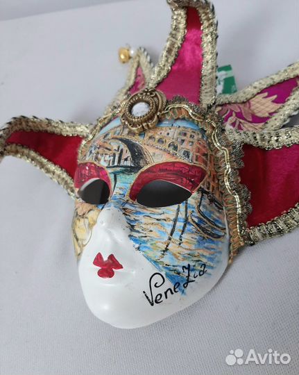 Фарфоровая маска Венеция