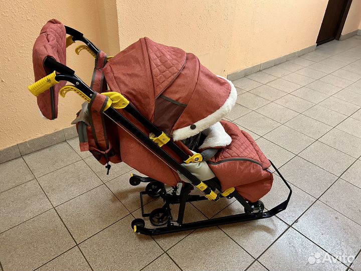 Санки-коляска ника 7-7