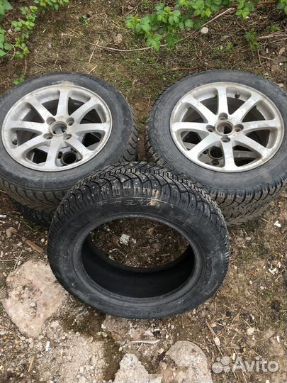 Литые диски r14 на ваз с зимней резиной