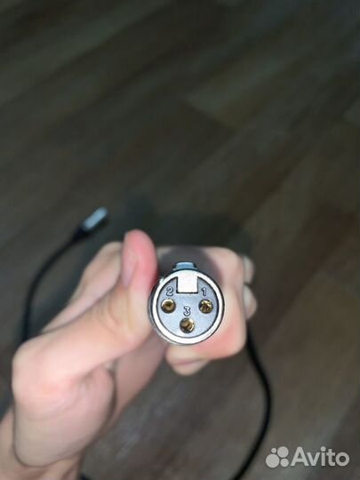 Кабель XLR мама-папа