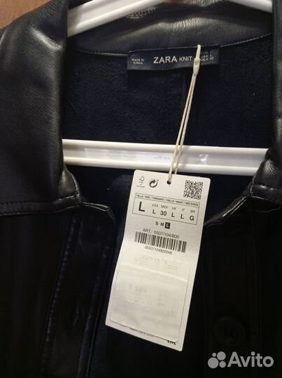 Платье рубашка zara