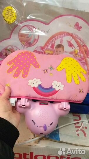 Развивающий коврик музыкальный