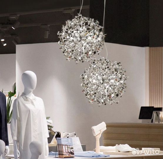 Светильник подвесной (люстра) Terzani Argent шар