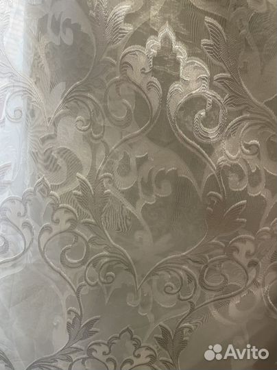 Комплект шторы и тюль и покрывало для спальни