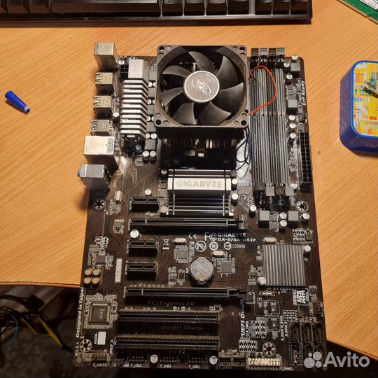 Материнская плата gigabyte ga-970a DS3P