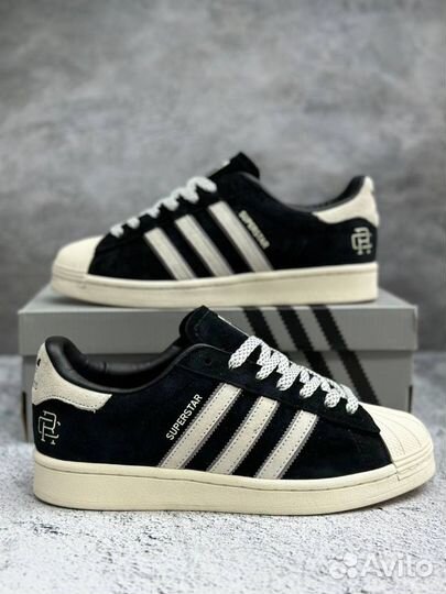 Кроссовки Adidas Superstar Black and White