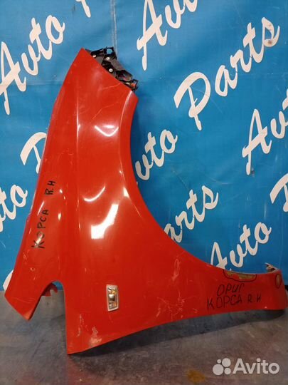 Опель Корса D крыло переднее правое