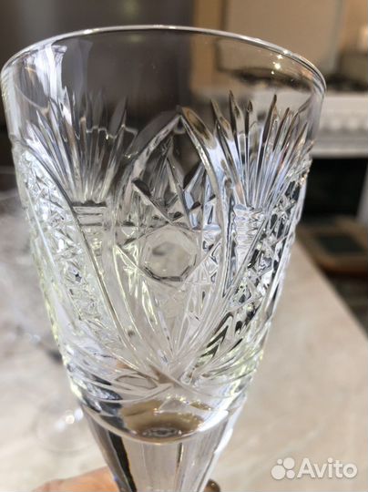 Хрустальные фужеры