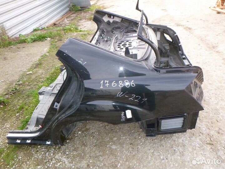 Кузов- Задняя часть mercedes benz W221 2005-2013