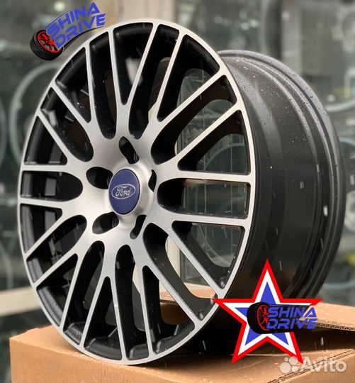 Диски Ford RS R17 5x108 Black Matt Groove