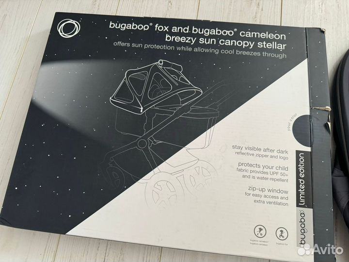 Капюшон Bugaboo breezy FOX,camelion,lynx stellar