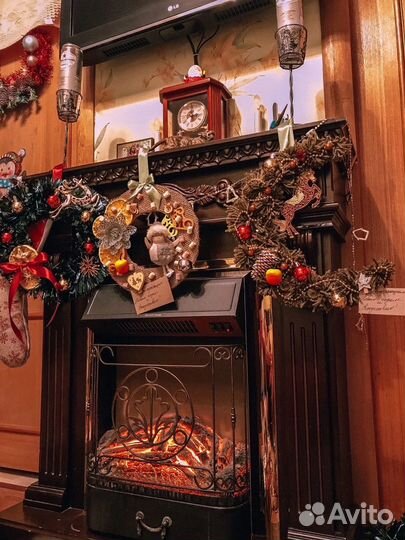 Новогодние венки ручной работы