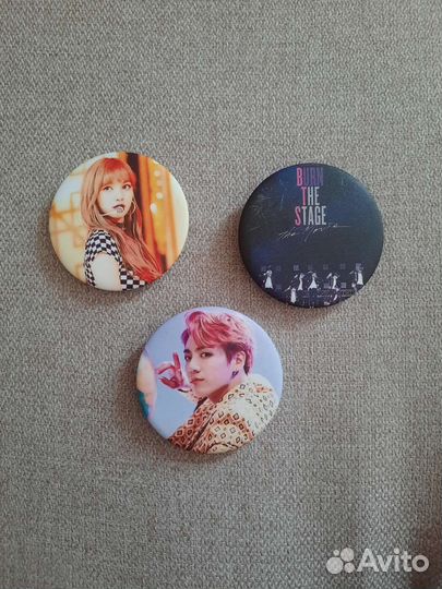 Значки bts, blackpink