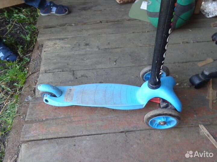 Самокат детский трехколесный бу