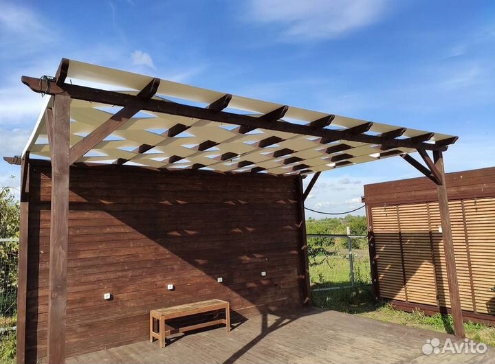 Тент для бассейна. Полога/ навес для беседки